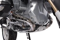 Krümmerschutz DAKAR- silber