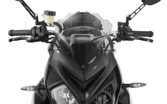 Verkleidungsscheibe LONGDISTANCE S 1000 R - rauchgrau - hoch - Bild 1