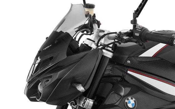 Verkleidungsscheibe LONGDISTANCE S 1000 R - rauchgrau - hoch - Bild 2