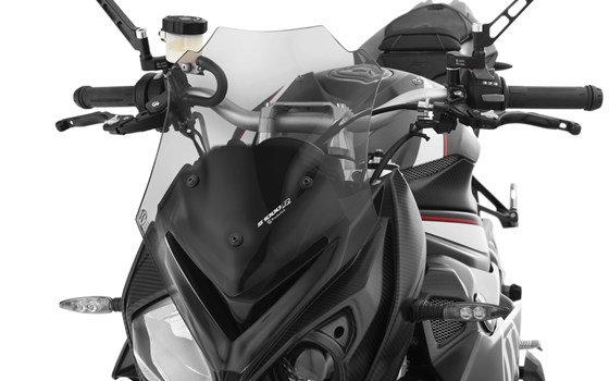 Verkleidungsscheibe LONGDISTANCE S 1000 R - rauchgrau - hoch - Bild 3