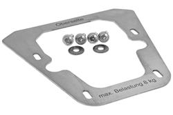 Sicherungsblech Soziussitzbank R nineT- silber