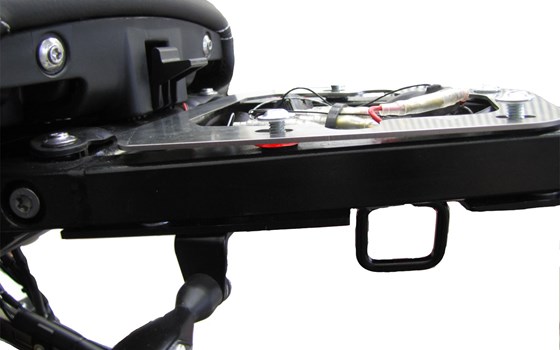 Sicherungsblech Soziussitzbank R nineT- silber - Bild 3