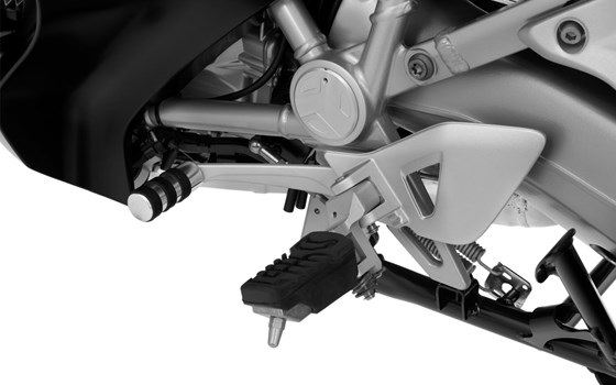 ERGO Fahrer Rastenverlegung- silber - Bild 1