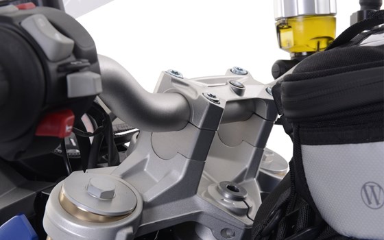 Lenkererhöhung F 800 R - silber - 25mm - Bild 1