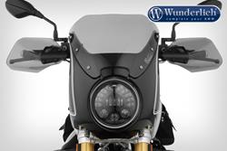 Verkleidung DAYTONA R nineT- Blackstorm Metallic - weiß liniert