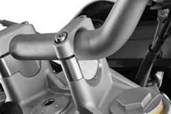 Lenkererhöhung für Modelle ohne BMW Navi - silber - 25 mm