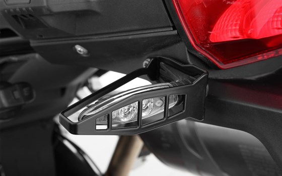 Blinkerschutzbügel lang hinten - schwarz - Satz - Bild 1