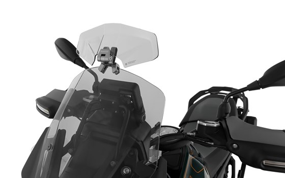 Spoileraufsatz VARIO-ERGO 3D+- rauchgrau - Bild 2