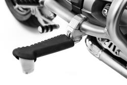 Schutzbügelrasten - silber - links und rechts