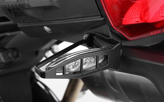 Blinkerschutzbügel lang hinten - schwarz - Stück - Bild 1