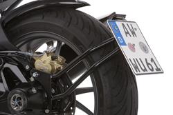 Heckumbau Kennzeichenträger SWING für Kardanmontage- schwarz Heckumbau Kennzeichenträger SWING für Kardanmontage- schwarz