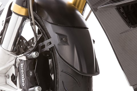 Wunderlich Kotflügelverlängerung EXTENDA FENDER XL - schwarz - vorne