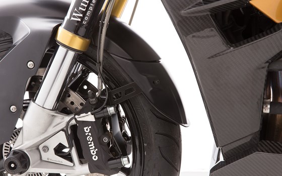 Kotflügelverlängerung EXTENDA FENDER XL S 1000 XR - schwarz - vorne - Bild 2
