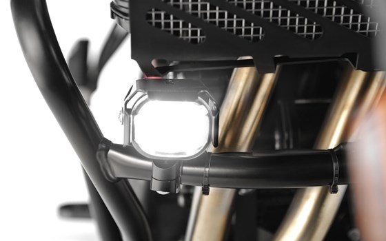 LED-Zusatzscheinwerfer MICROFLOOTER für Schutzbügelmontage- schwarz - Bild 1