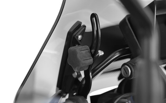 Scheibenverstärkung für Original- oder Zubehörscheibe - schwarz - links - Bild 3