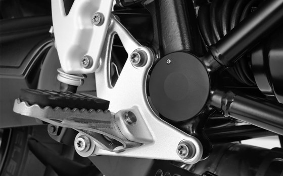 Schwingenlager-Abdeckung Classic - schwarz - rechts - Bild 2