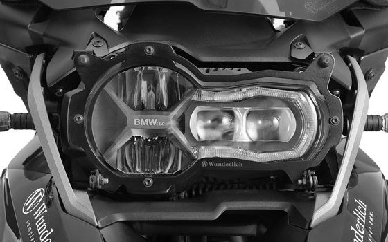 Scheinwerferschutz klappbar CLEAR- schwarz - Bild 3