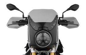 Verkleidung DAYTONA R nineT- Blackstorm Metallic - weiß liniert