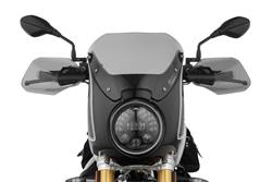 Verkleidung DAYTONA R nineT- Blackstorm Metallic - weiß liniert