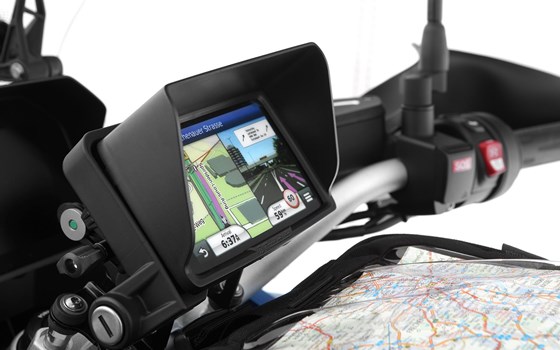 Blendschutz BMW Navigator VI- schwarz - Bild 1