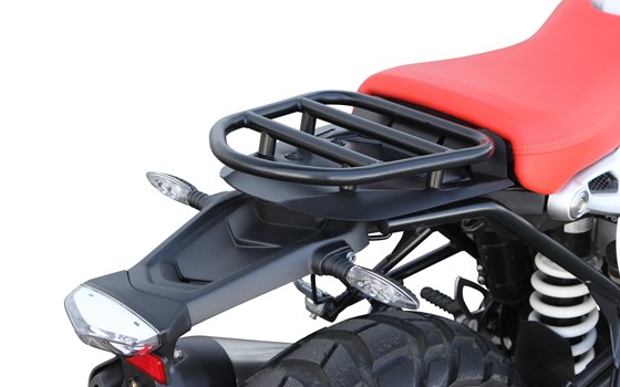 Sozius-Gepäckträger Rallye - schwarz - mit Soziusrahmen - Bild 1