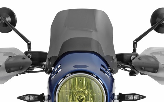 Verkleidungsscheibe für Lampenmaske
 R nineT Urban G/S - rauchgrau - Ohne orig. Drehzahlmesser - Bild 1