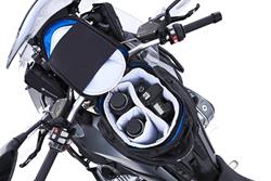 Fotoeinsatz für Tankrucksack CLICK BAG / ELEPHANT- schwarz