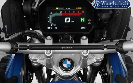 Lenkermittelstrebe universal - schwarz - 300 mm - Bild 2