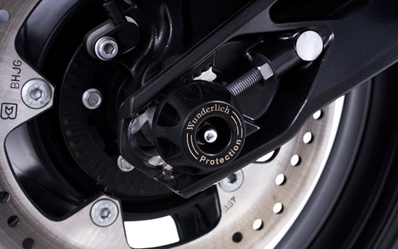 Schutzpad Hinterrad G 310 - schwarz - hinten - Bild 1 Schutzpad Hinterrad G 310 - schwarz - hinten - Bild 1