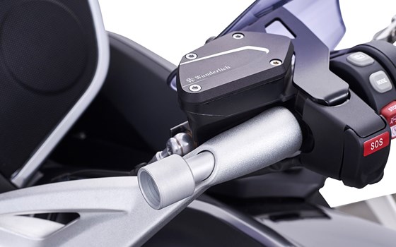 Stummellenker Adapter für Smartphone Halter 22mm- silber - Bild 3