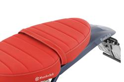 Beifahrer Sitzbank AKTIVKOMFORT - orange - hinten