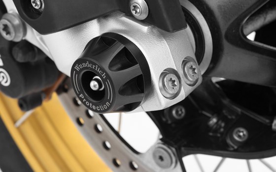 Achs-Schutzpads DOUBLESHOCK - schwarz - vorne - Bild 1 Achs-Schutzpads DOUBLESHOCK - schwarz - vorne - Bild 1