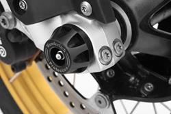 Achs-Schutzpads DOUBLESHOCK - schwarz - vorne