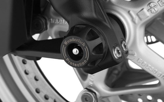 Achs-Schutzpads DOUBLESHOCK - schwarz - vorne - Bild 3 Achs-Schutzpads DOUBLESHOCK - schwarz - vorne - Bild 3