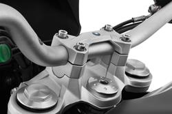 Lenkererhöhung ERGO für Modelle ohne BMW Navi - silber - 20mm