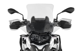 Verkleidungsscheibe MARATHON - transparent - Halterung lang (160 mm) Verkleidungsscheibe MARATHON - transparent - Halterung lang (160 mm)