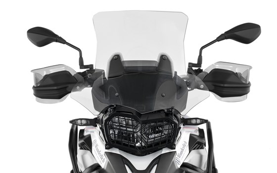 Verkleidungsscheibe MARATHON - transparent - Halterung lang (160 mm) - Bild 1 Verkleidungsscheibe MARATHON - transparent - Halterung lang (160 mm) - Bild 1