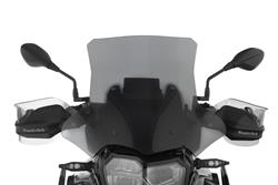 Verkleidungsscheibe MARATHON - rauchgrau - Halterung lang (160 mm)