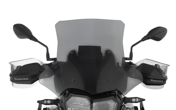 Verkleidungsscheibe MARATHON - rauchgrau - Halterung lang (160 mm) - Bild 1