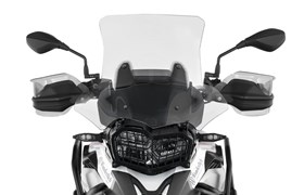 Verkleidungsscheibe MARATHON - transparent - Halterung kurz (115 mm) Verkleidungsscheibe MARATHON - transparent - Halterung kurz (115 mm)