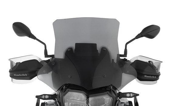 Verkleidungsscheibe MARATHON - rauchgrau - Halterung kurz (115 mm) - Bild 1