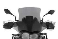 Verkleidungsscheibe MARATHON - rauchgrau - Halterung kurz (115 mm)