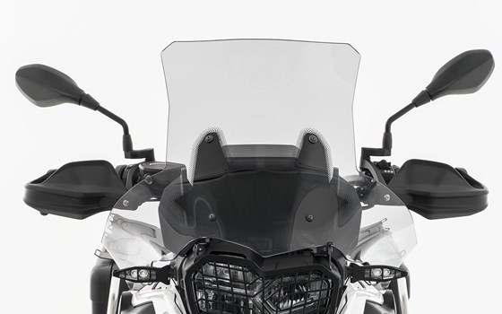 Verkleidungsscheibe EXTREME - transparent - Halterung lang (160 mm) - Bild 1