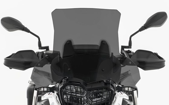 Verkleidungsscheibe EXTREME - rauchgrau - Halterung lang (160 mm) - Bild 1 Verkleidungsscheibe EXTREME - rauchgrau - Halterung lang (160 mm) - Bild 1