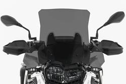 Verkleidungsscheibe EXTREME - rauchgrau - Halterung lang (160 mm)