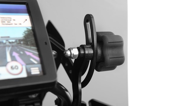 Scheibenverstärkung für Original- oder Zubehörscheibe - schwarz - rechts - Bild 1