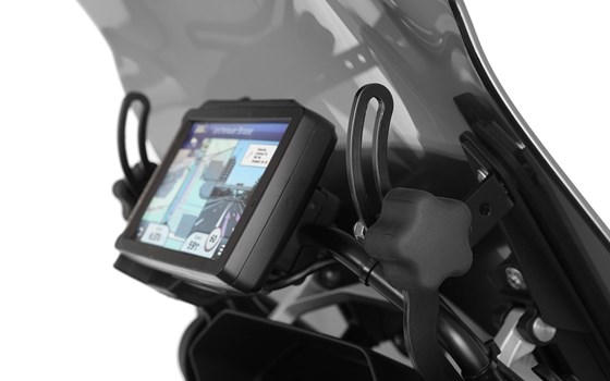 Scheibenverstärkung für Original- oder Zubehörscheibe - schwarz - rechts - Bild 2