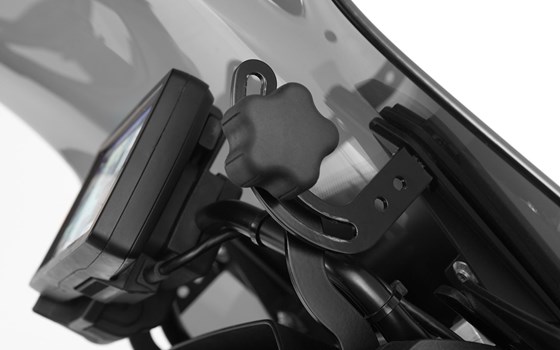 Scheibenverstärkung für Original- oder Zubehörscheibe - schwarz - rechts - Bild 3