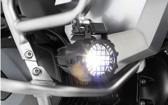 Scheinwerferschutzgitter für original LED Zusatzscheinwerfe - schwarz - Satz - Bild 3