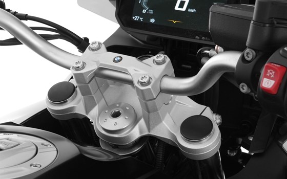 Lenkererhöhung ERGO für Modelle ohne BMW Navi F 750 GS / F - silber - Bild 1